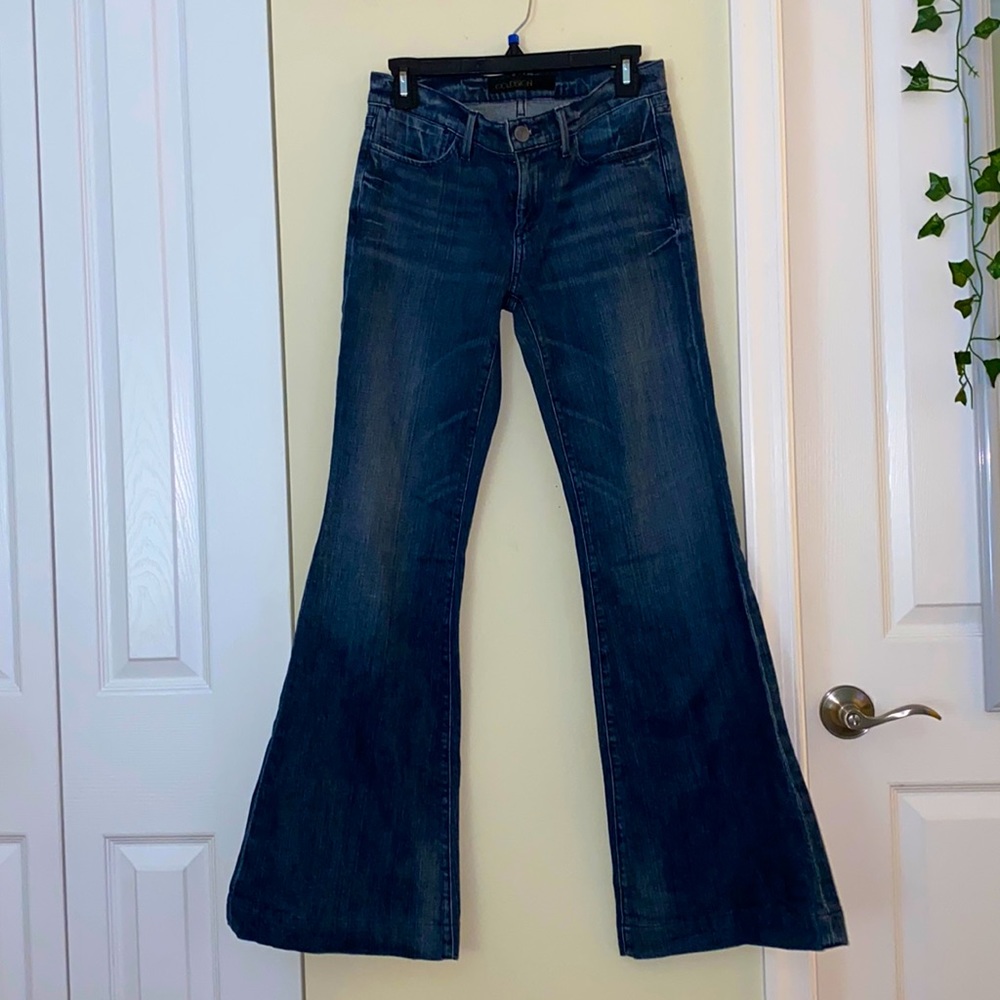 Denim Vintage Low-rise Jeans